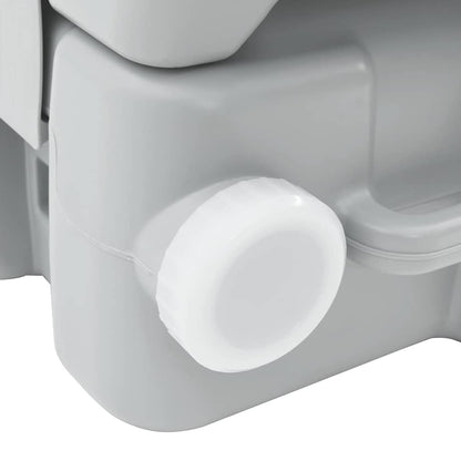 Camping Toilet Gray 41.5 x 36.5 x 42 cm