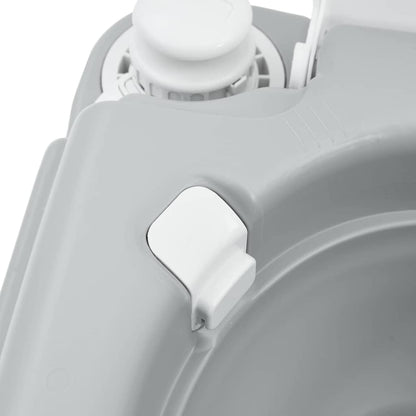 Camping Toilet Gray 41.5 x 36.5 x 42 cm