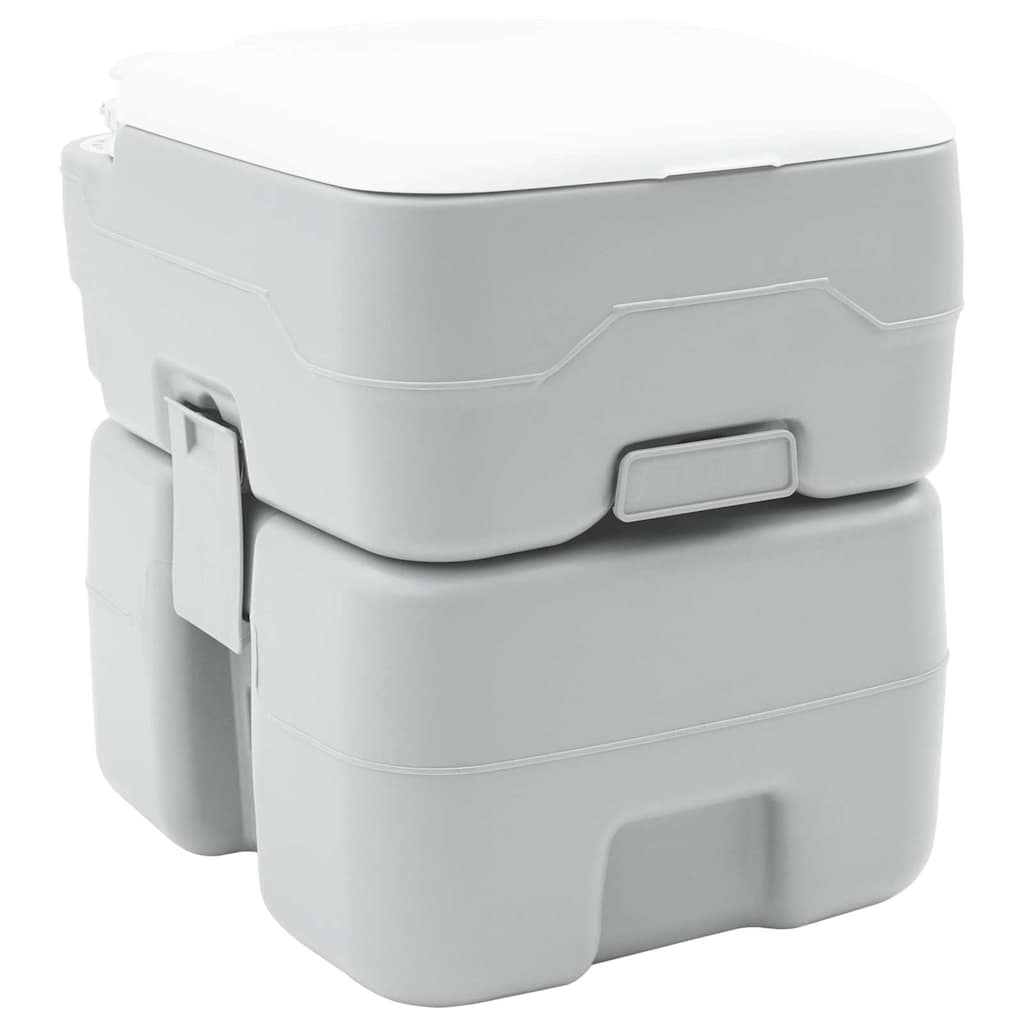 Camping Toilet Gray 41.5 x 36.5 x 42 cm