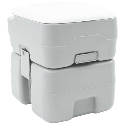Camping Toilet Gray 41.5 x 36.5 x 42 cm