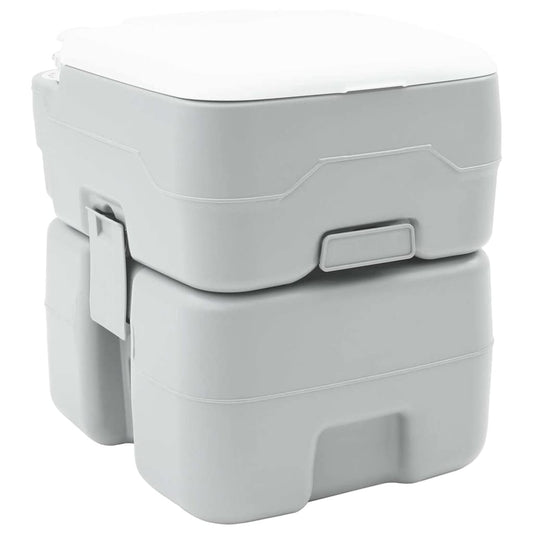 Camping Toilet Gray 41.5 x 36.5 x 42 cm