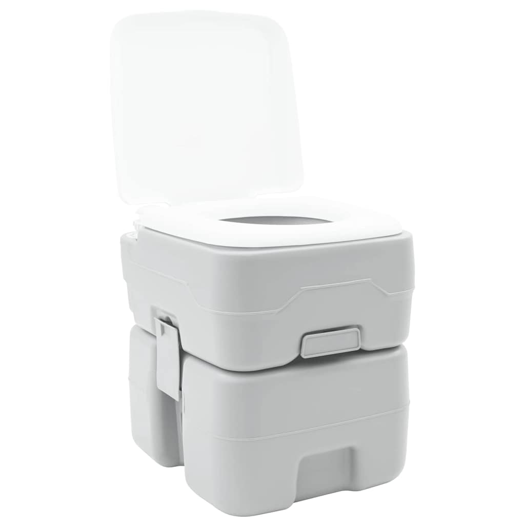 Camping Toilet Gray 41.5 x 36.5 x 42 cm