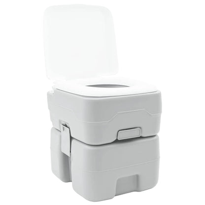 Camping Toilet Gray 41.5 x 36.5 x 42 cm