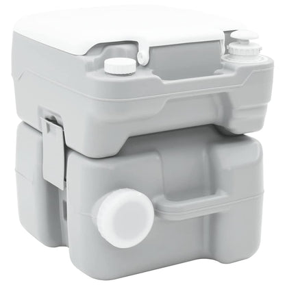 Camping Toilet Gray 41.5 x 36.5 x 42 cm