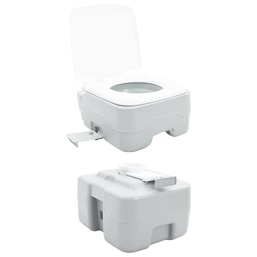 Camping Toilet Gray 41.5 x 36.5 x 42 cm