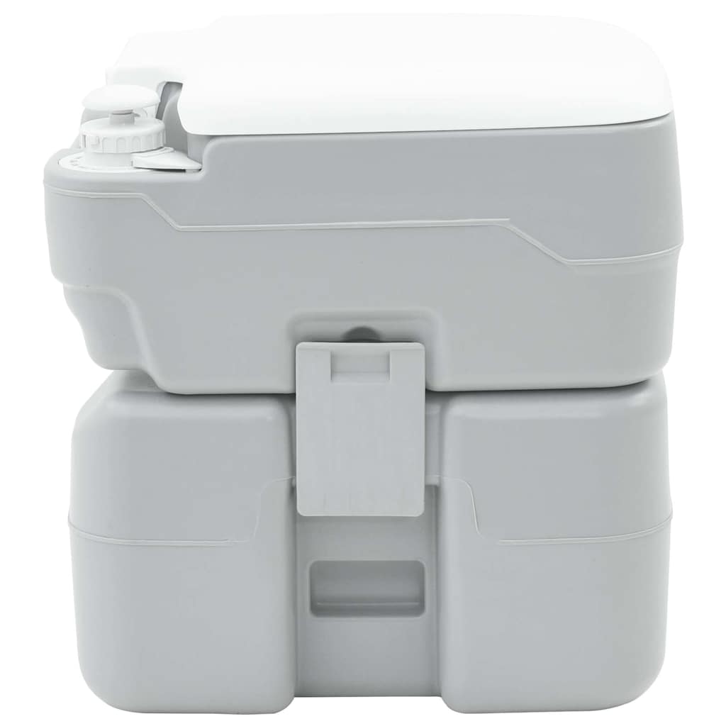Camping Toilet Gray 41.5 x 36.5 x 42 cm