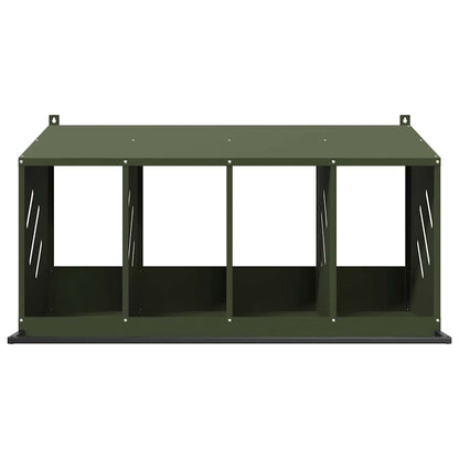 Chicken Nesting Box Olive green Cold-rolled sheet Medium