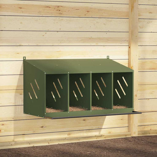 Chicken Nesting Box Olive green Cold-rolled sheet Medium