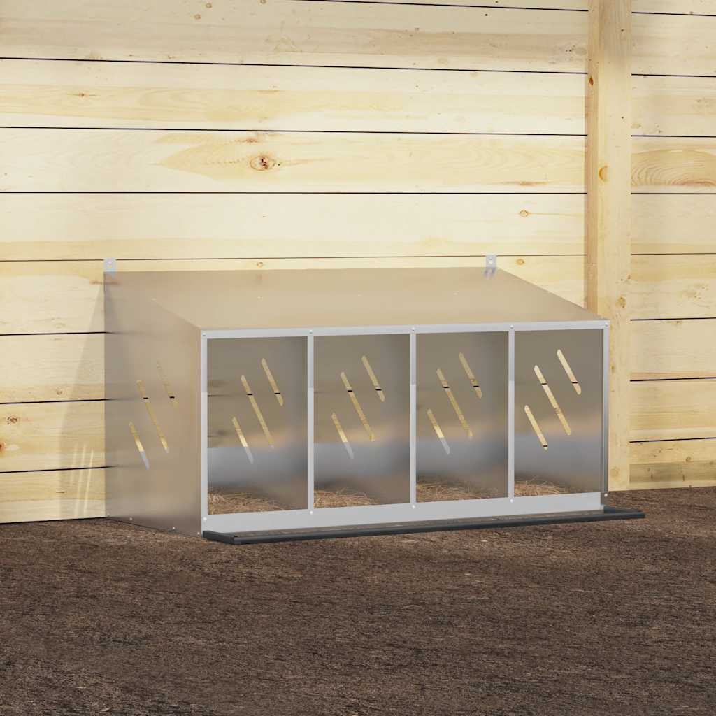 Chicken Nesting Box Galvanized Silver Cold-rolled Steel Medium