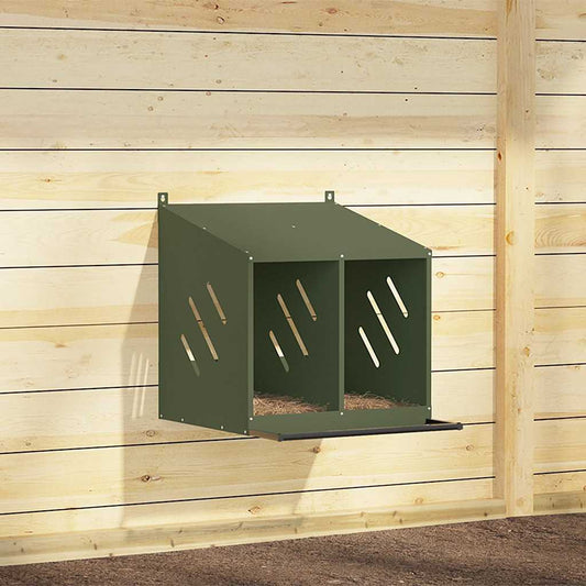 Chicken Nesting Box Olive Green