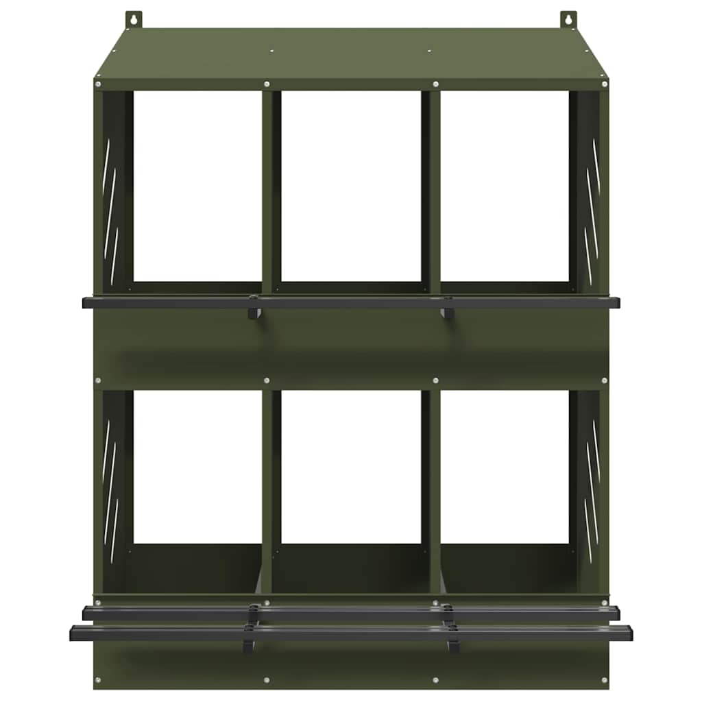 Chicken Nesting Box Olive Green Cold-rolled and galvanized sheet