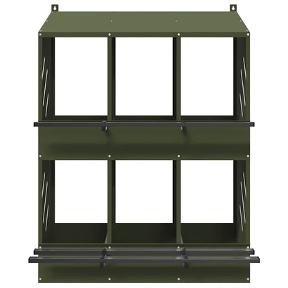 Chicken Nesting Box Olive Green Cold-rolled and galvanized sheet