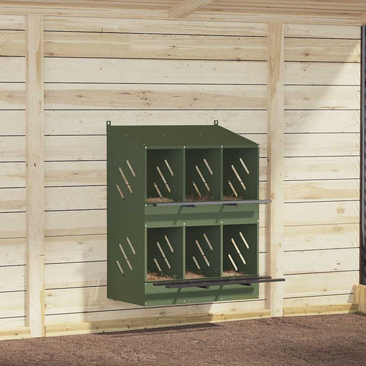 Chicken Nesting Box Olive Green Cold-rolled and galvanized sheet