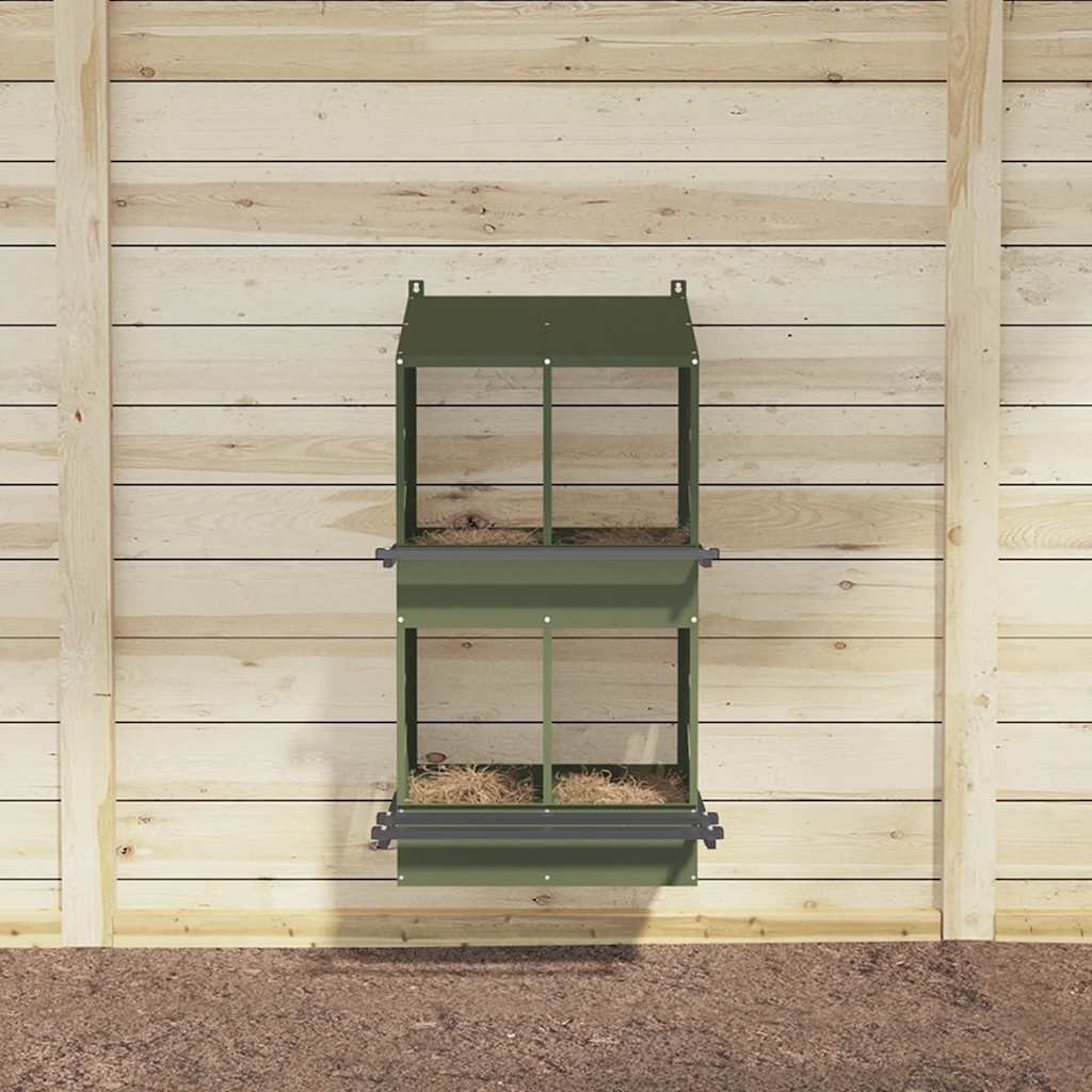 Chicken Nesting Box Olive Green
