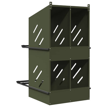 Chicken Nesting Box Olive Green