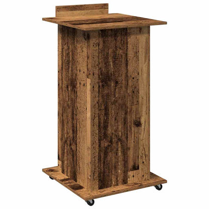 Podium Old wood 21.7" x 21.7" x 42.1" Engineered wood