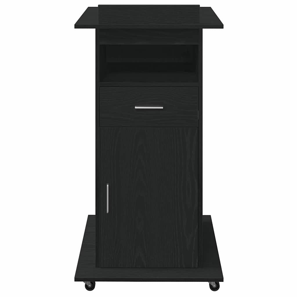 Podium Black oak 21.7" x 21.7" x 42.1" Engineered wood