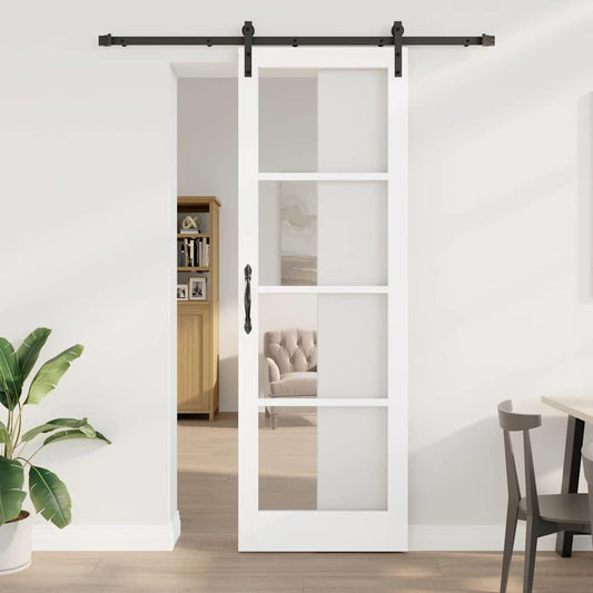 Sliding Door ORKDAL White 30.7 x 91.3 in Solid Pine wood