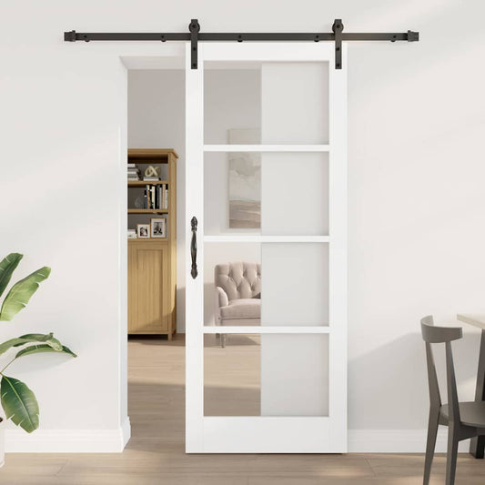 Sliding Door ORKDAL White 32.7 x 83.1 in Solid Pine wood