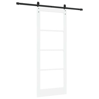Sliding Door ORKDAL White 32.7 x 83.1 in Solid Pine wood