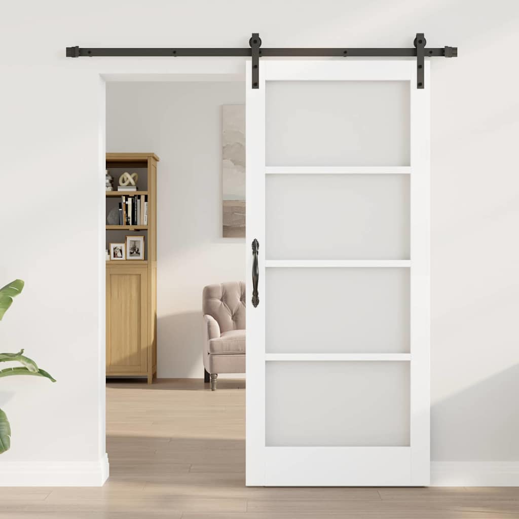 Sliding Door ORKDAL White 33.9 x 78.1 in Solid Pine wood