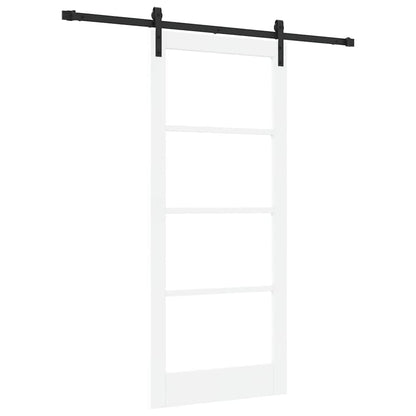 Sliding Door ORKDAL White 33.9 x 78.1 in Solid Pine wood