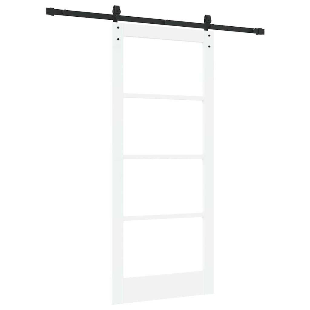 Sliding Door ORKDAL White 33.9 x 78.1 in Solid Pine wood