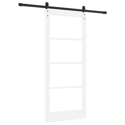 Sliding Door ORKDAL White 33.9 x 78.1 in Solid Pine wood