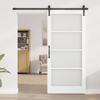 Sliding Door ORKDAL White 36.6 x 79.5 in Solid Pine wood