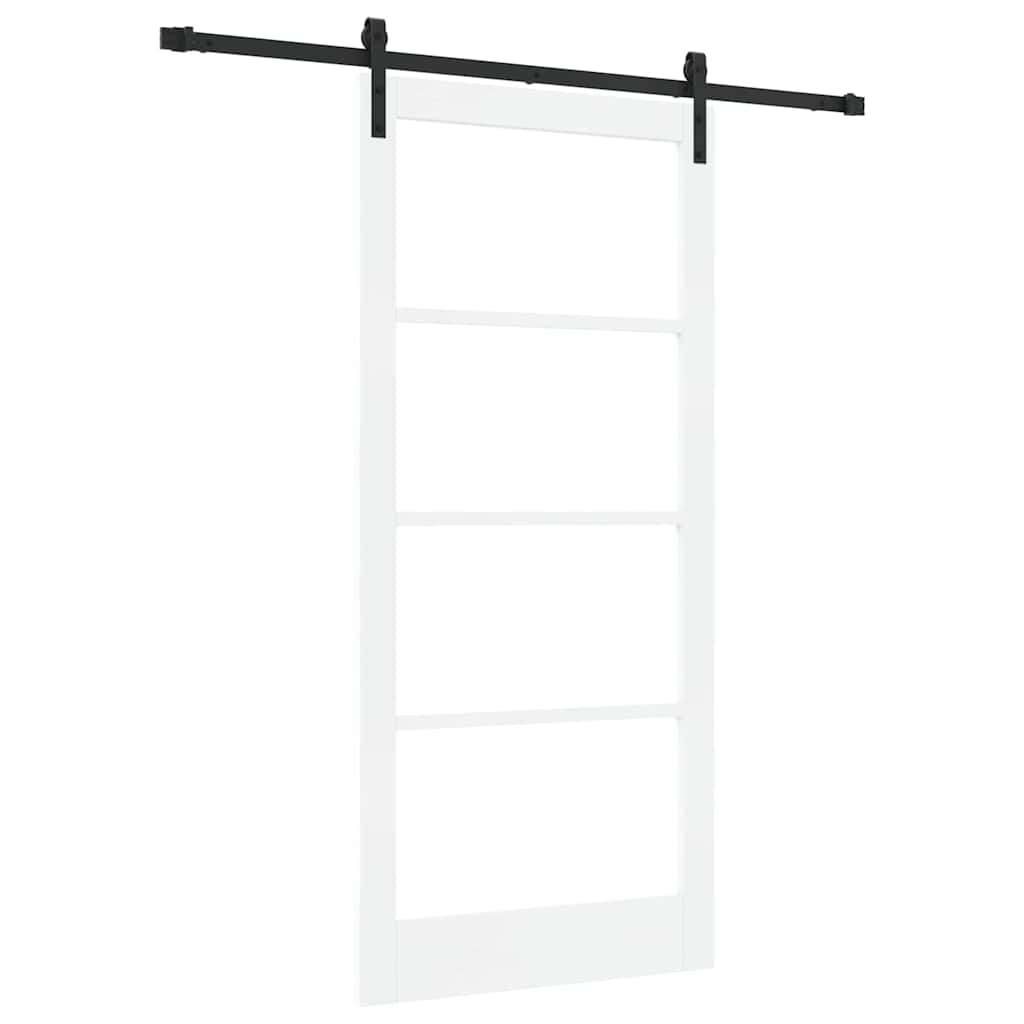 Sliding Door ORKDAL White 36.6 x 79.5 in Solid Pine wood