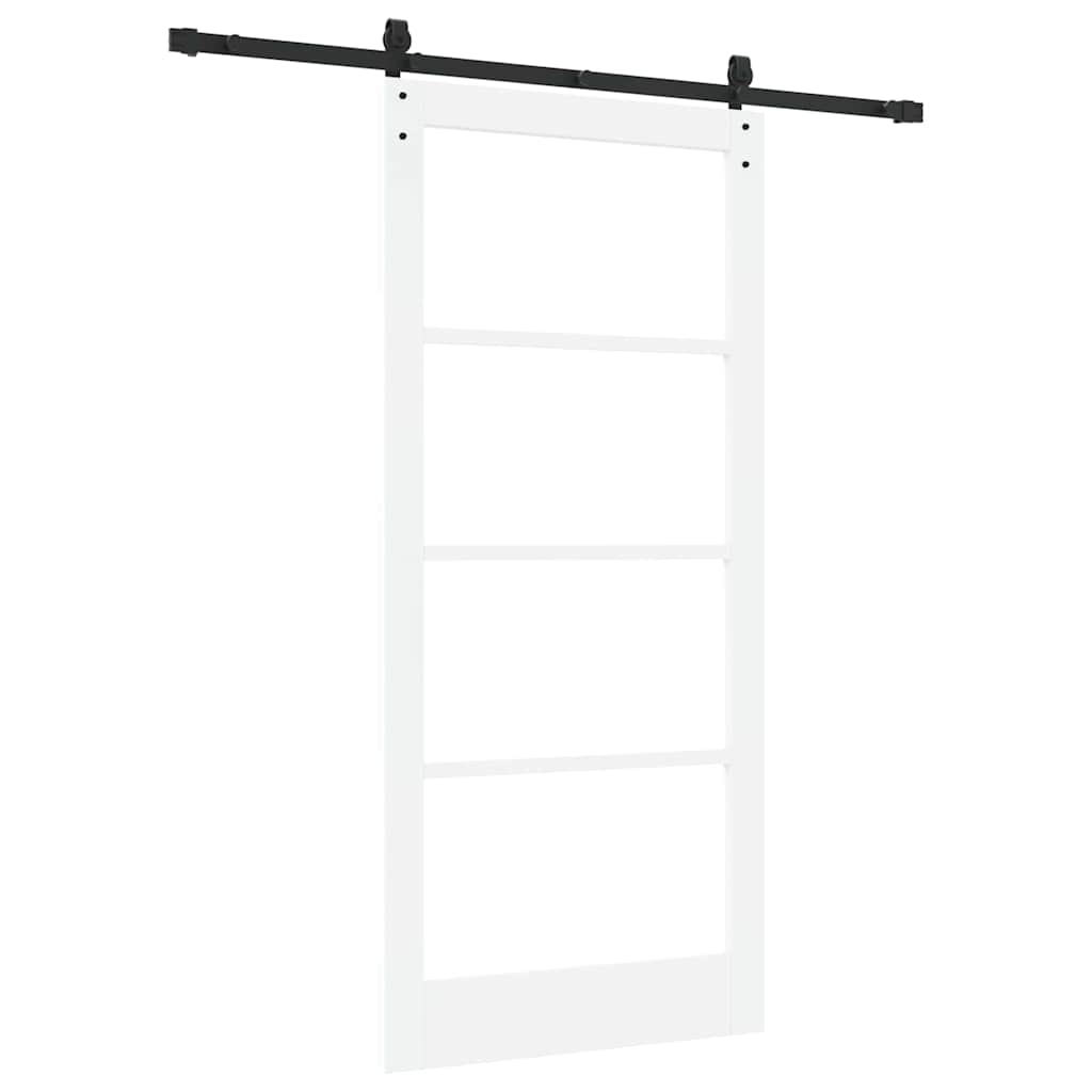 Sliding Door ORKDAL White 36.6 x 79.5 in Solid Pine wood