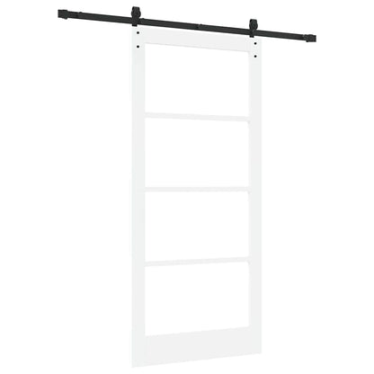 Sliding Door ORKDAL White 36.6 x 79.5 in Solid Pine wood