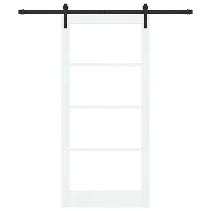 Sliding Door ORKDAL White 36.6 x 79.5 in Solid Pine wood