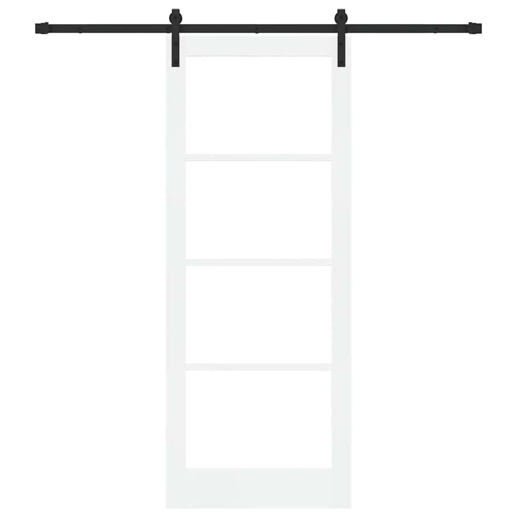 Sliding Door ORKDAL White 32.7 x 83.1 in Solid Pine wood