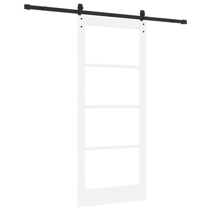 Sliding Door ORKDAL White 33.9 x 78.1 in Solid Pine wood