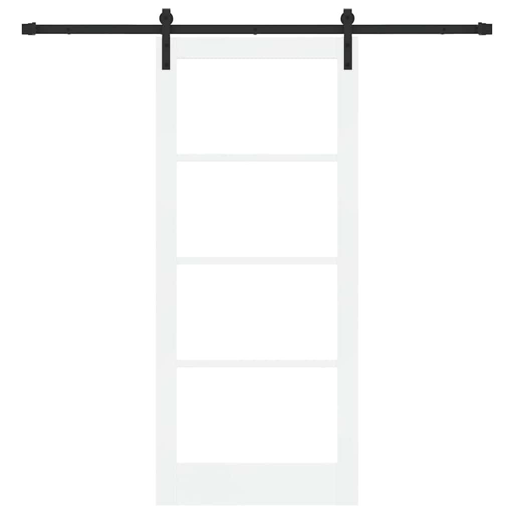 Sliding Door ORKDAL White 33.9 x 78.1 in Solid Pine wood