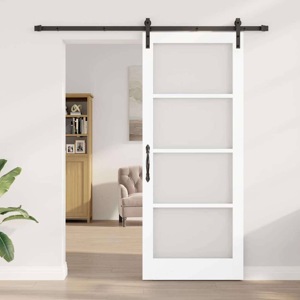 Sliding Door ORKDAL White 33.9 x 83.1 in Solid Pine wood