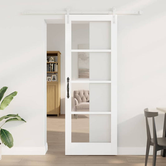 Sliding Door ORKDAL White 30.7 x 83.1 in Solid Pine wood