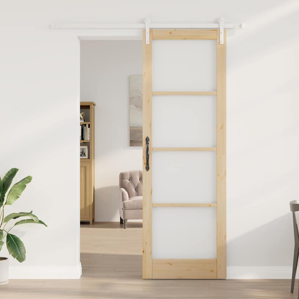 Sliding Door ORKDAL Natural 30.71 x 91.34 in
