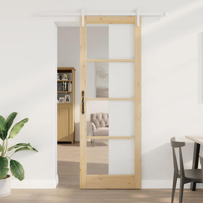 Sliding Door ORKDAL Natural 32.68 x 91.34 in