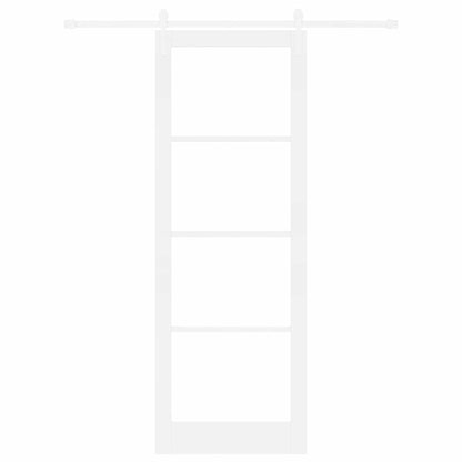 Sliding Door ORKDAL White 32.7 x 91.4 in Solid Pine wood