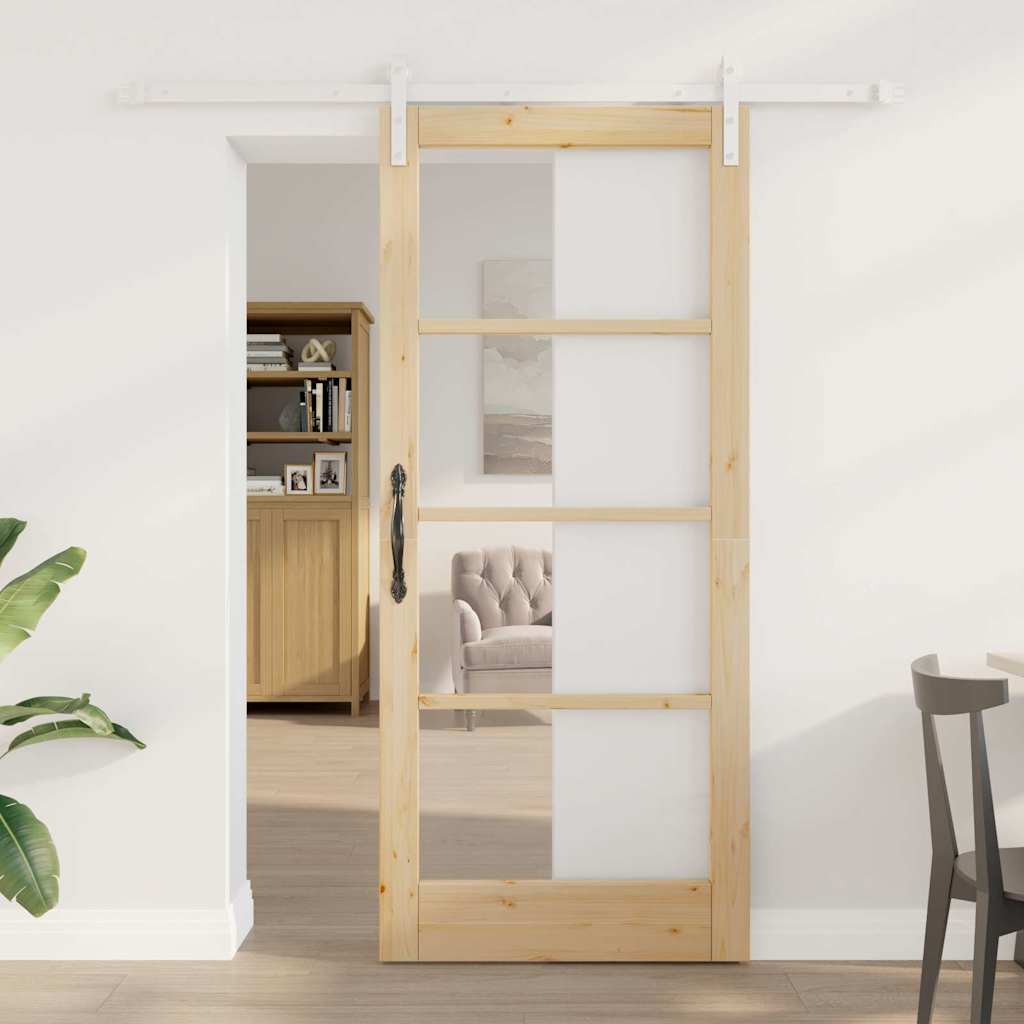 Sliding Door ORKDAL Natural 33.86 x 78.15 in