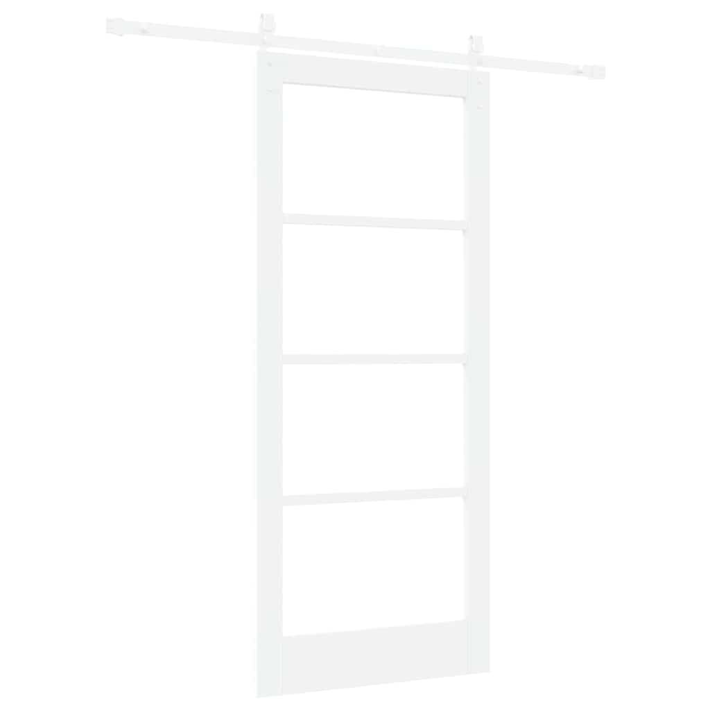Sliding Door ORKDAL White 33.9 x 78.1 in Solid Pine wood