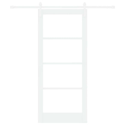 Sliding Door ORKDAL White 33.9 x 78.1 in Solid Pine wood