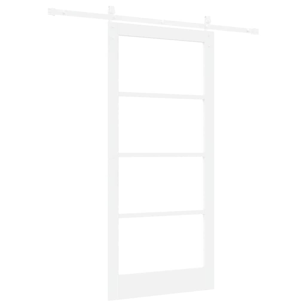 Sliding Door ORKDAL White 36.6 x 79.5 in Solid Pine wood