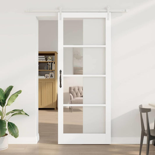 Sliding Door ORKDAL White 36.6 x 91.3 in Solid Pine wood