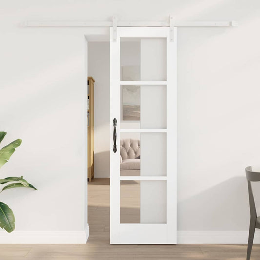 Sliding Door ORKDAL White 24 x 78.2 in Solid Pine wood