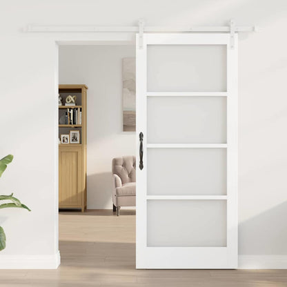 Sliding Door ORKDAL White 33.9 x 78.1 in Solid Pine wood