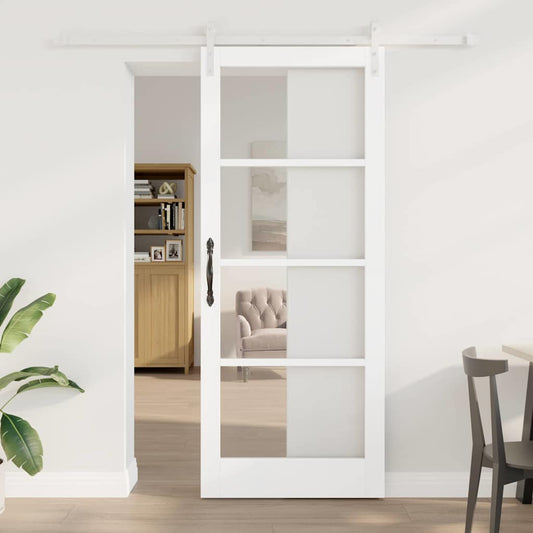 Sliding Door ORKDAL White 33.9 x 83.1 in Solid Pine wood