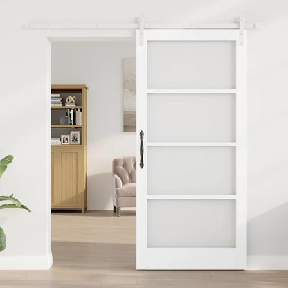 Sliding Door ORKDAL White 36.6 x 79.5 in Solid Pine wood